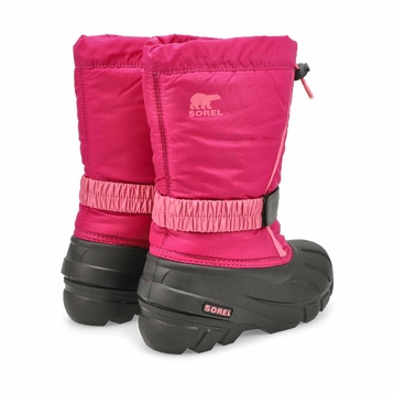 Girls' Flurry Pull On Winter Boot - Blush/Pink