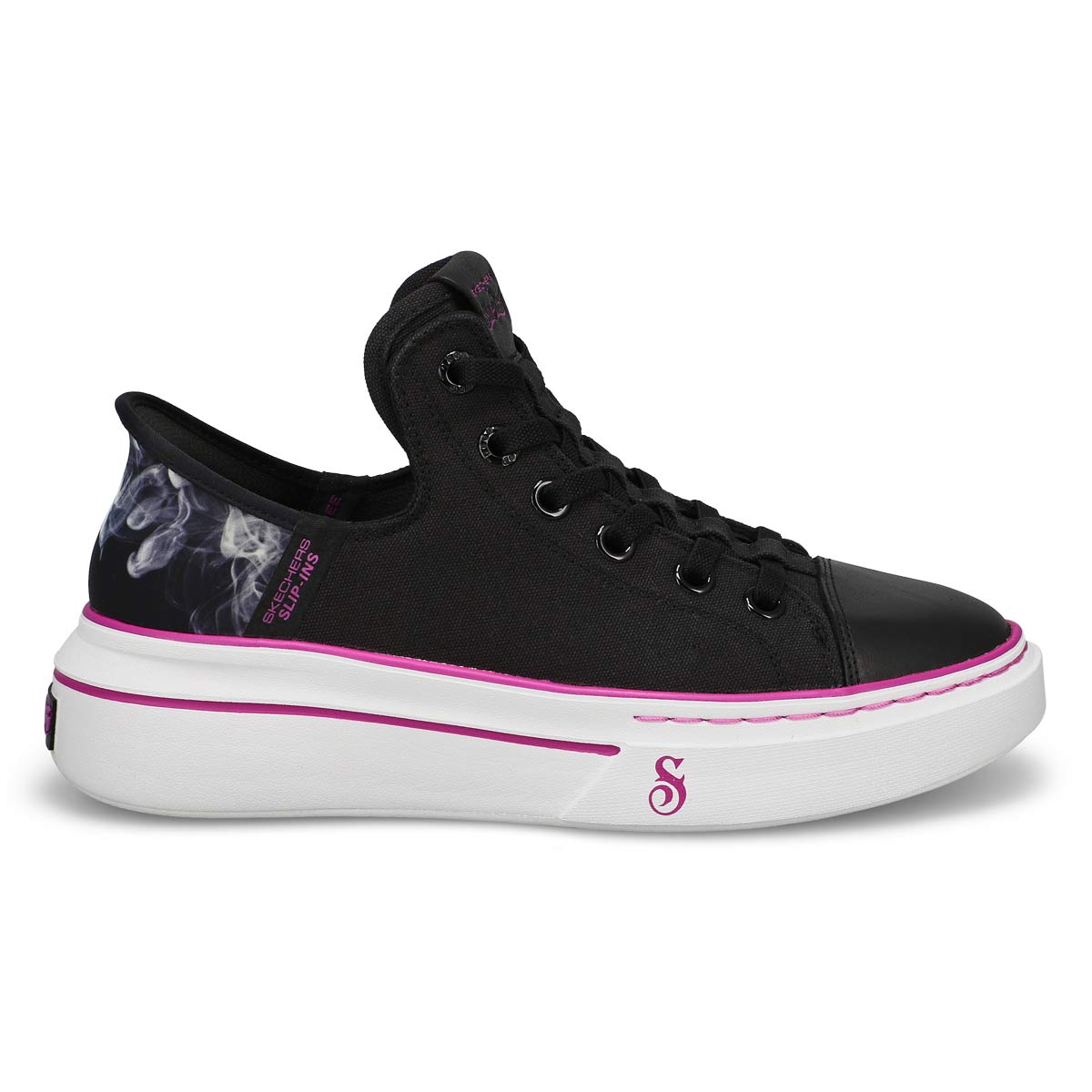 Women's Snoop One Slip-Ins Sneaker - Black/Purple