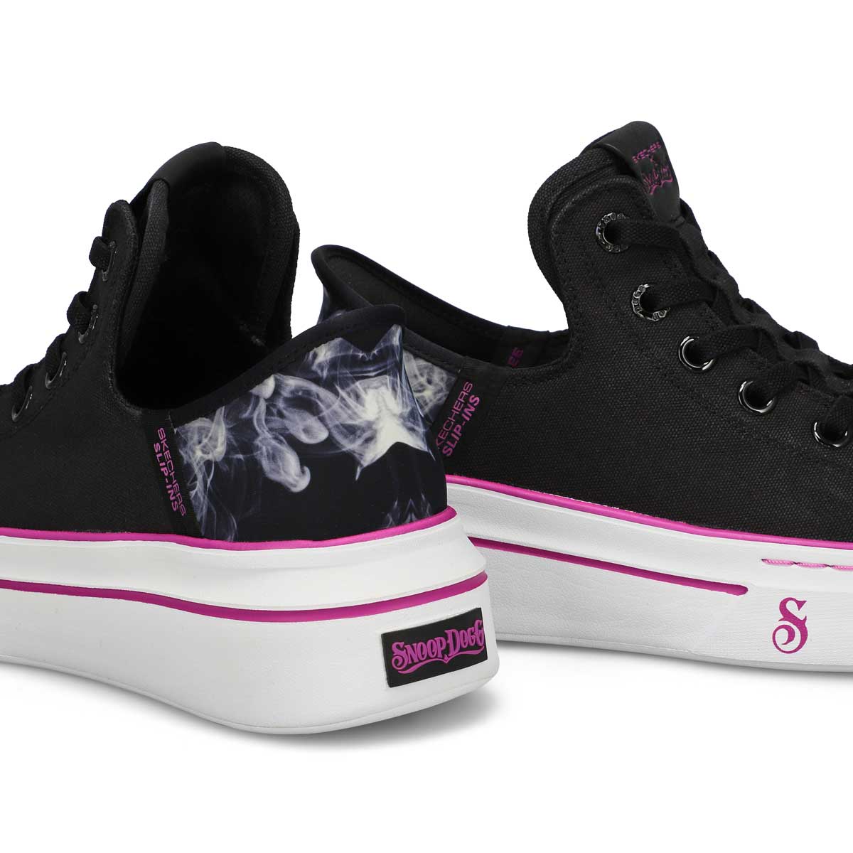 Women's Snoop One Slip-Ins Sneaker - Black/Purple