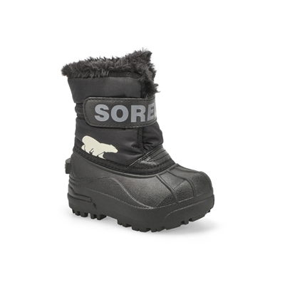 Botte Snow Commander, noir/anthracite, bébés