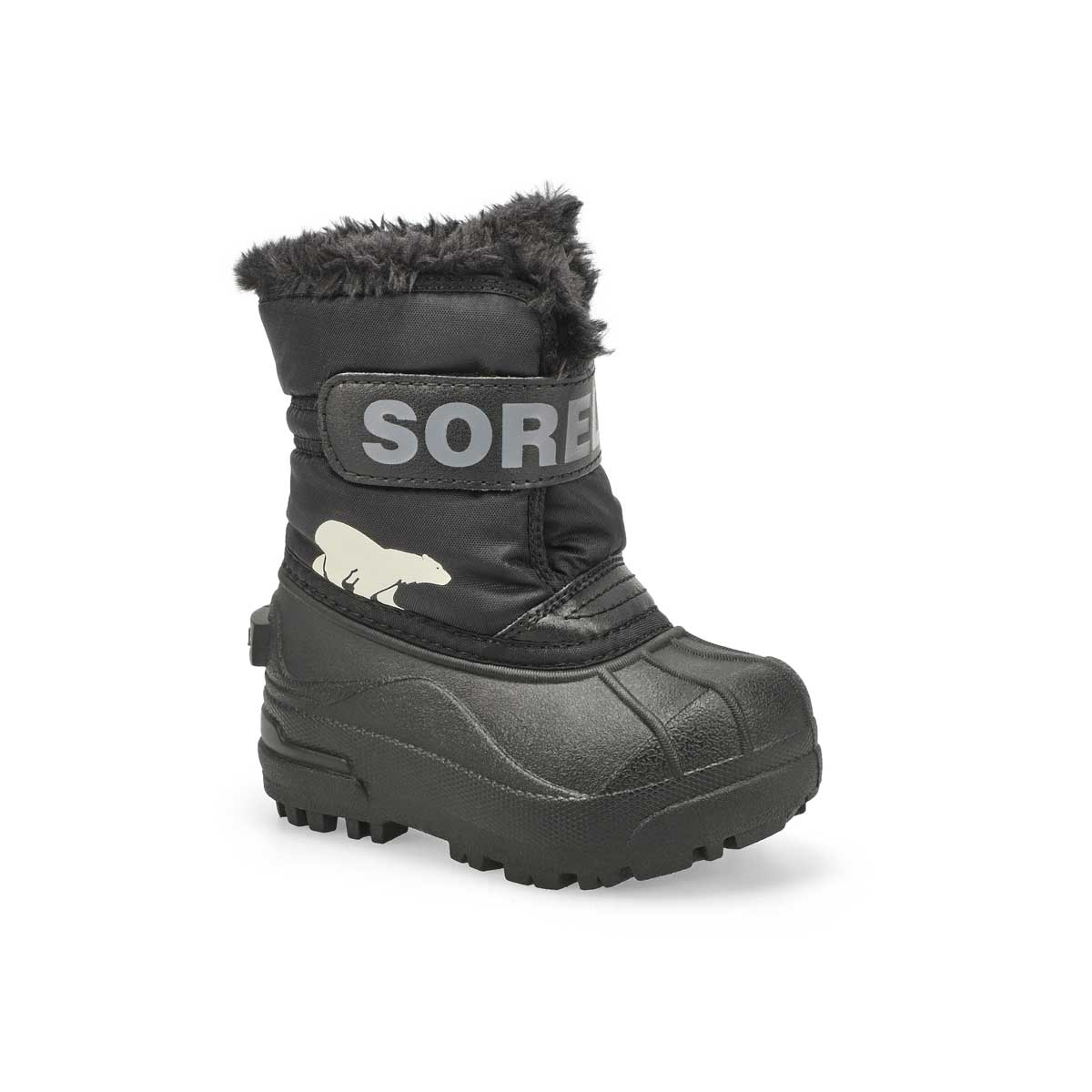 Bottes SNOW COMMANDER noir/anthracite, bas âge