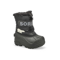 Botte SNOW COMMANDER, noir/anthracite, bébés