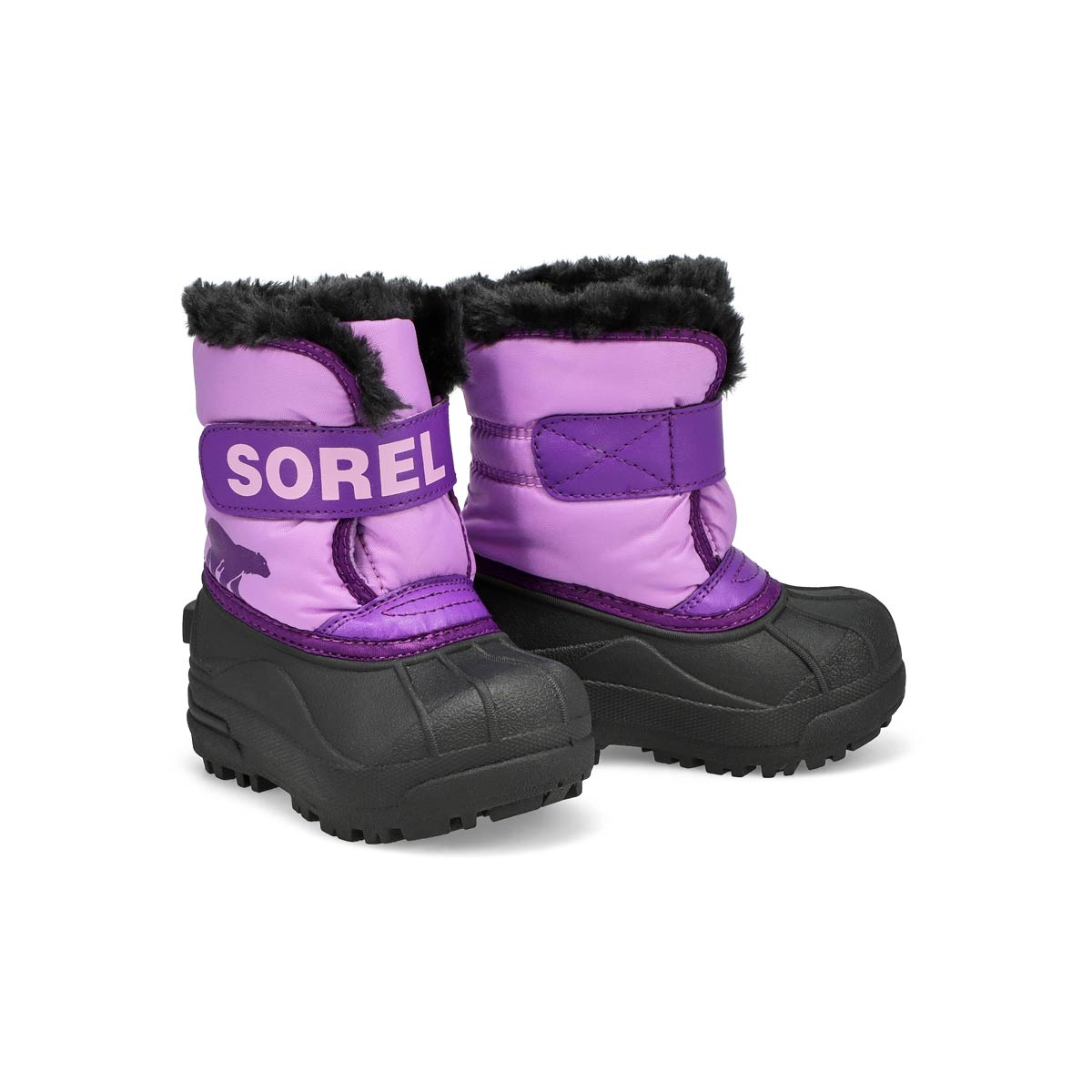 Botte SNOW COMMANDER, violet, bébés