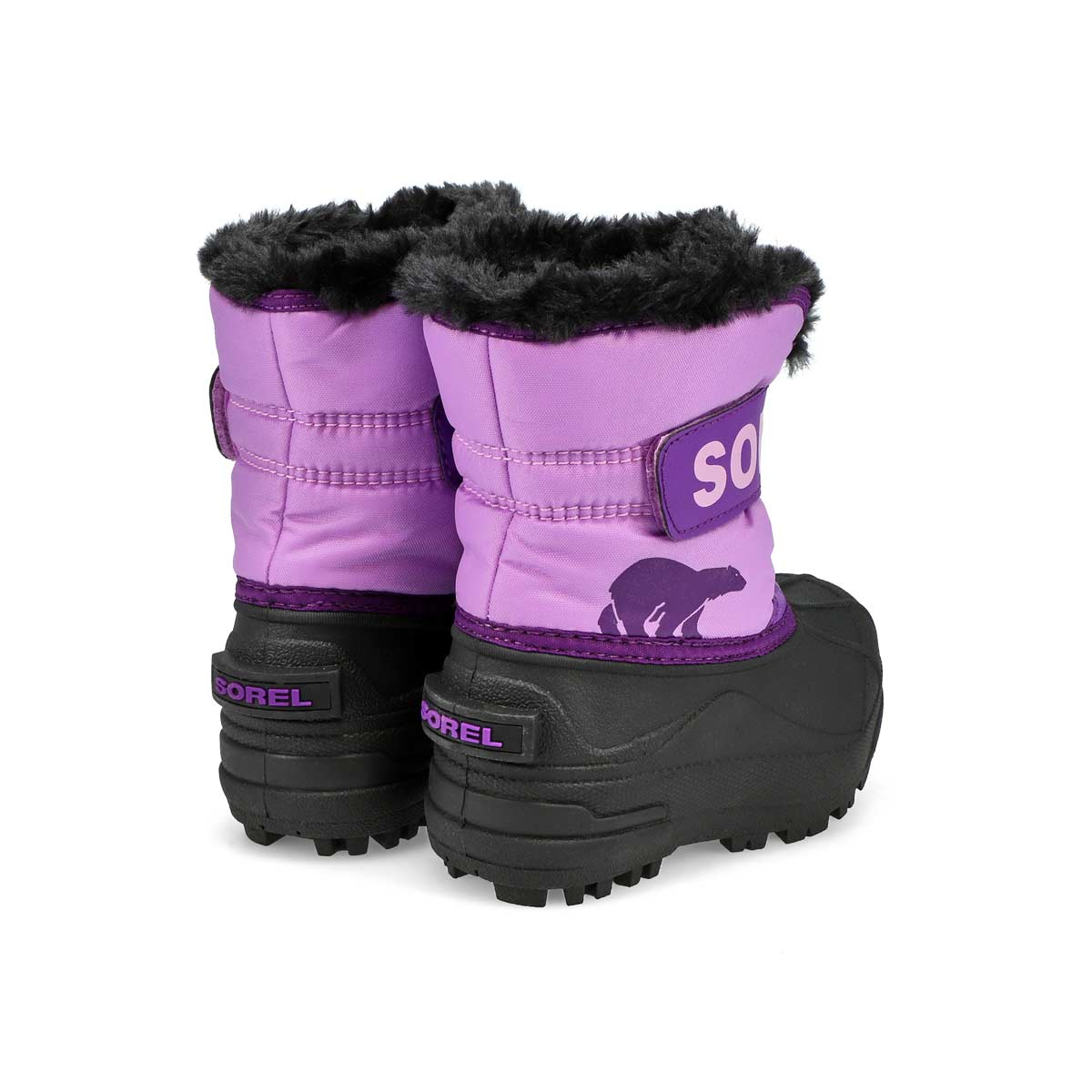 Botte SNOW COMMANDER, violet, bébés