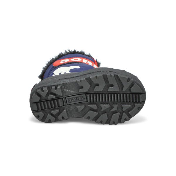 Botte SNOW COMMANDER, nocturne/rouge, bébés