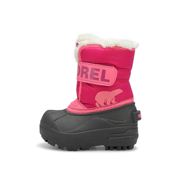 Sorel pink snow boots top