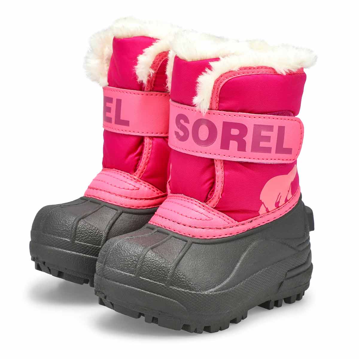Bottes SNOW COMMANDER, rose/rosé, petites filles