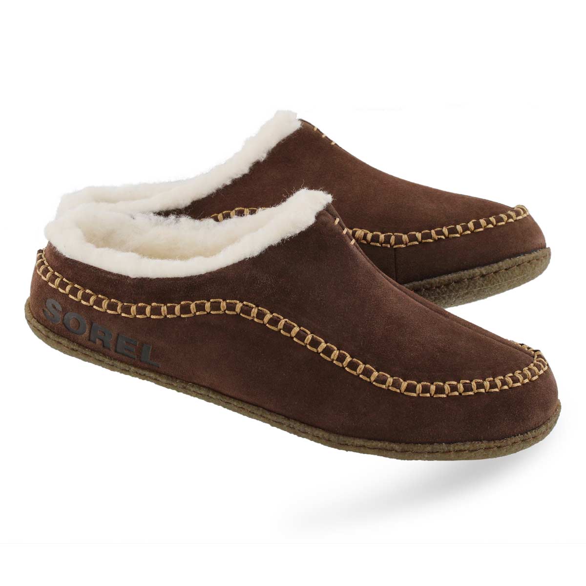 sorel men's falcon ridge slipper sale