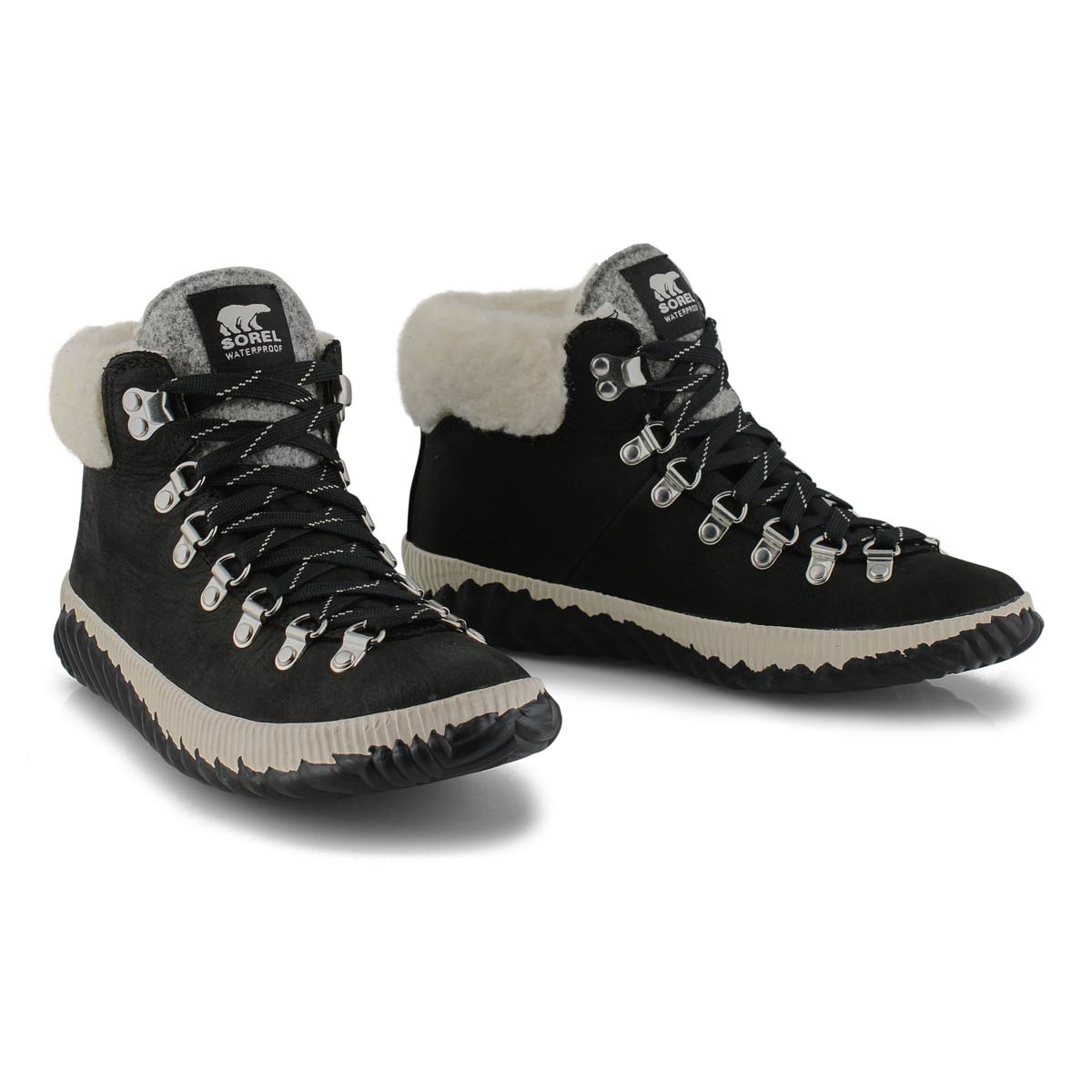 sorel black out n about plus conquest boots
