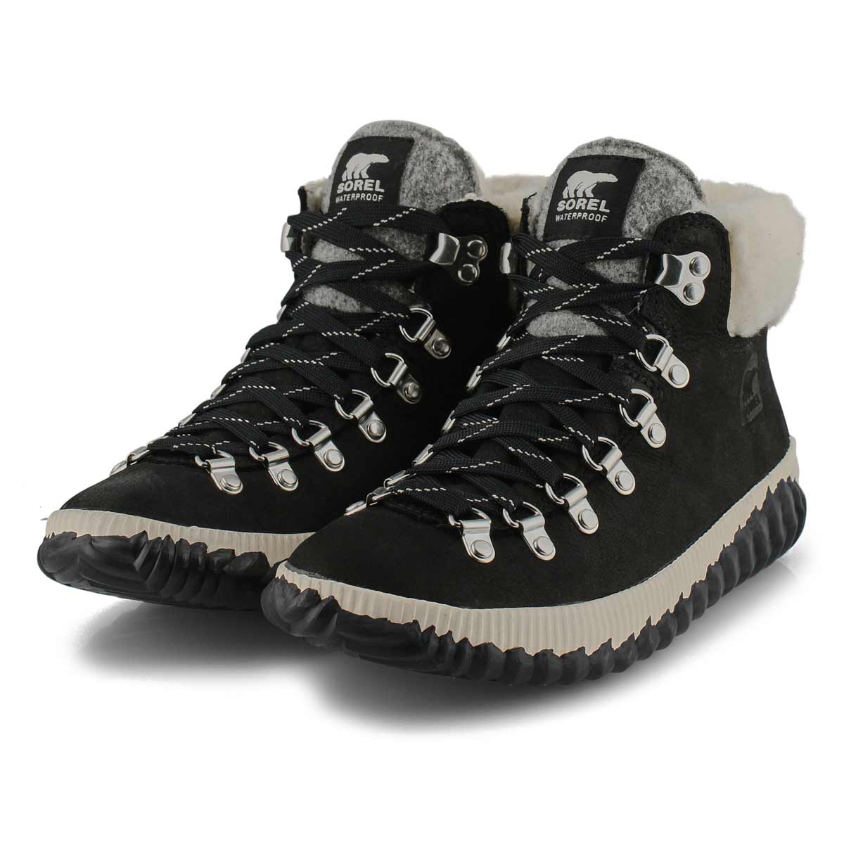 sorel black out n about plus conquest boots