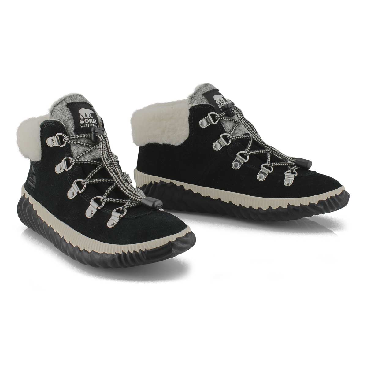 sorel black out n about plus conquest boots