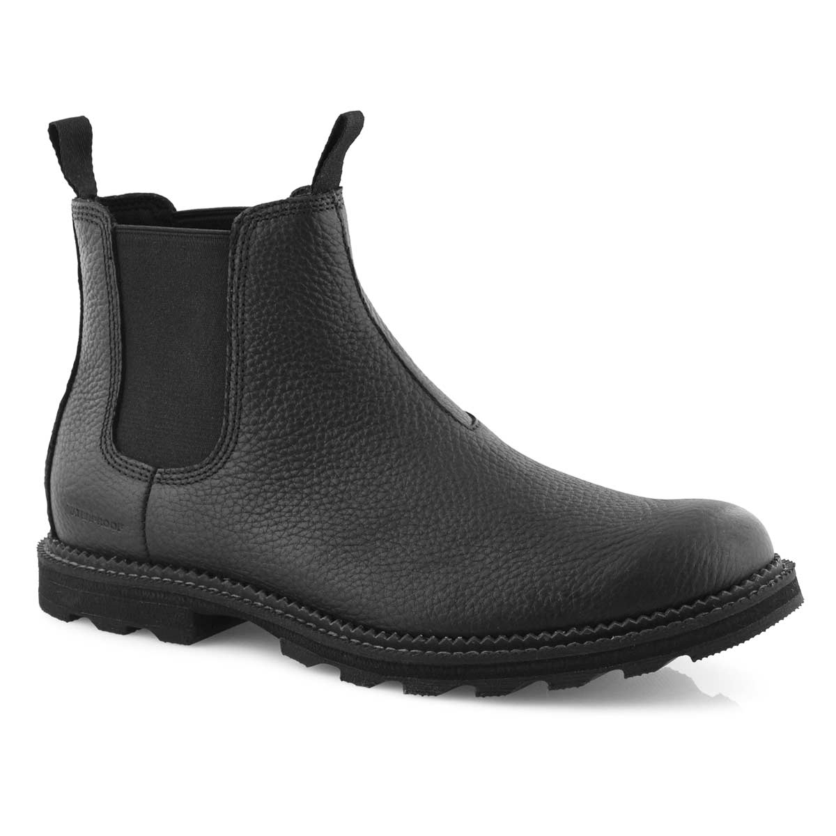 mens black waterproof chelsea boots