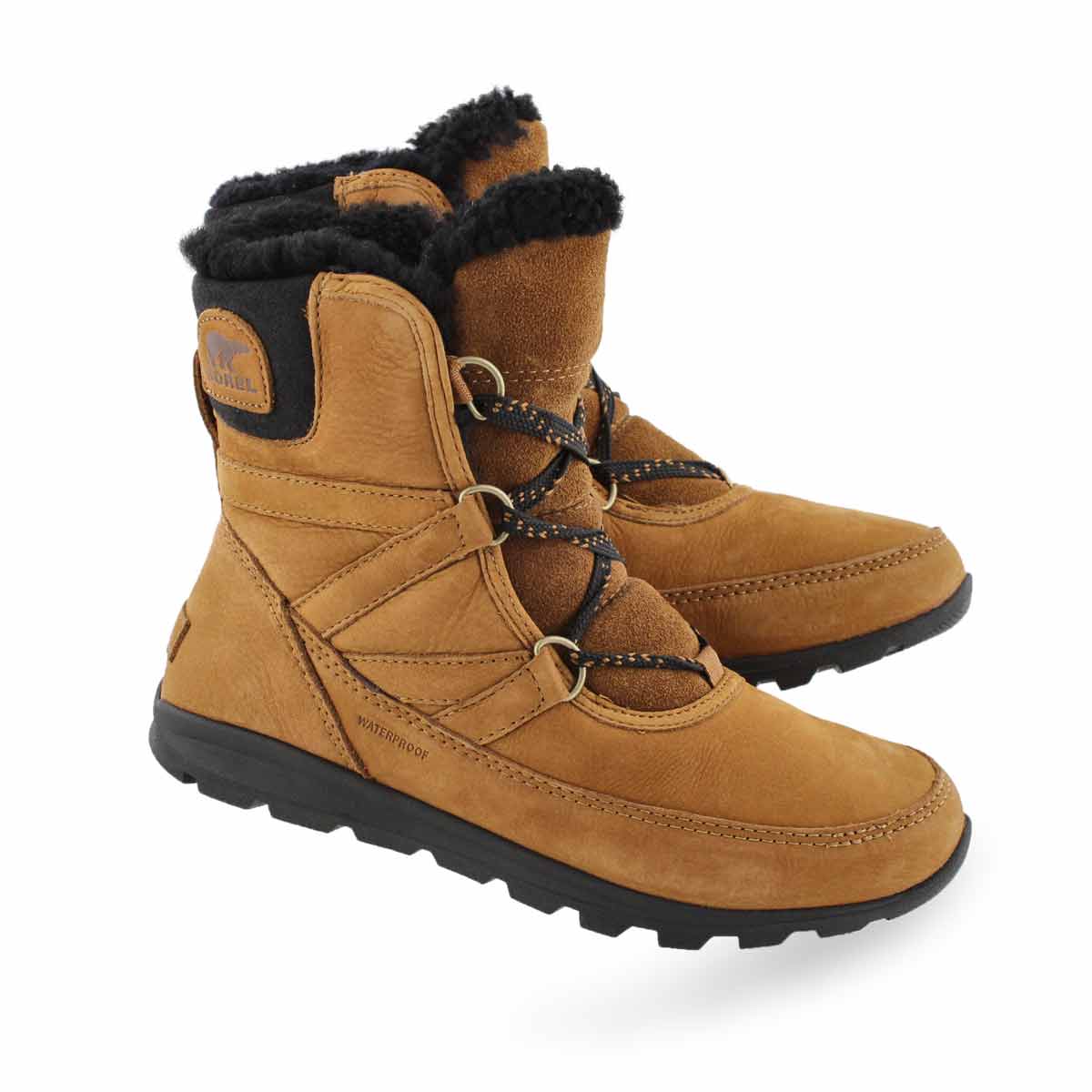 women's sorel whitney short lace winter boots
