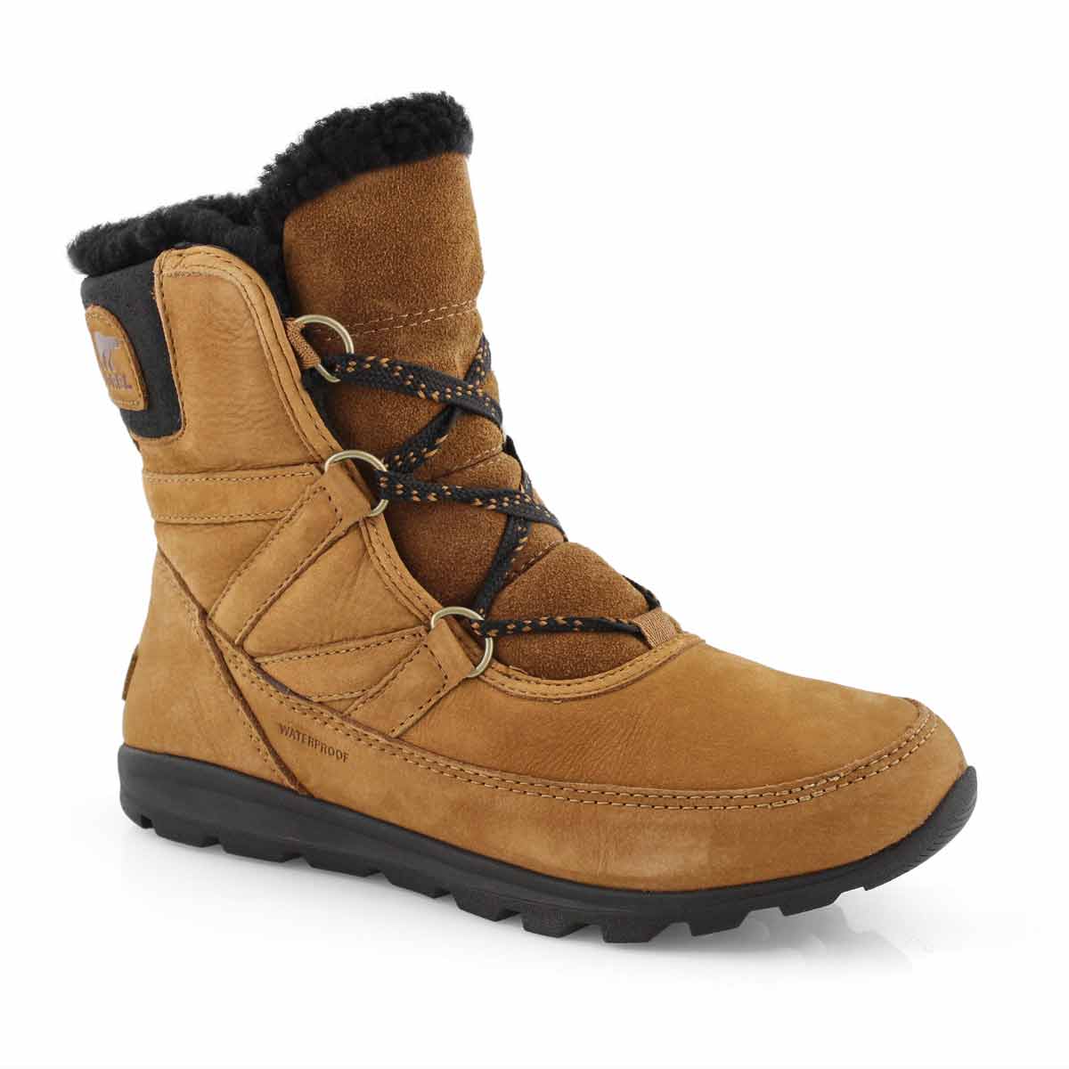women's sorel whitney short lace winter boots