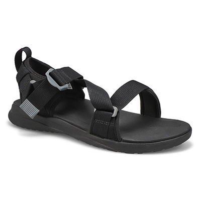 Mns Columbia Sandal blk/rd sport sandal