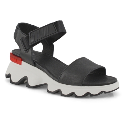 Lds Kinetic black casual sandal