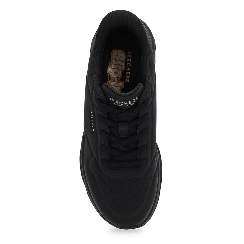 Women's Uno Glide-Step Slip-Ins Sneaker - Black/Black