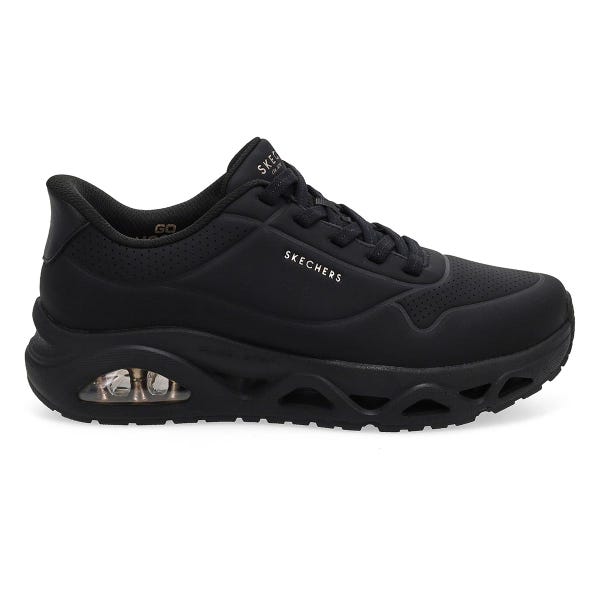 Women's Uno Glide-Step Slip-Ins Sneaker - Black/Black