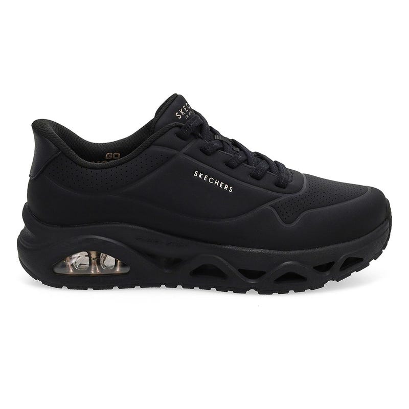 Women's Uno Glide-Step Slip-Ins Sneaker - Black/Black