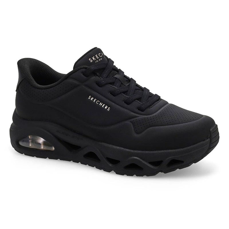Women's Uno Glide-Step Slip-Ins Sneaker - Black/Black