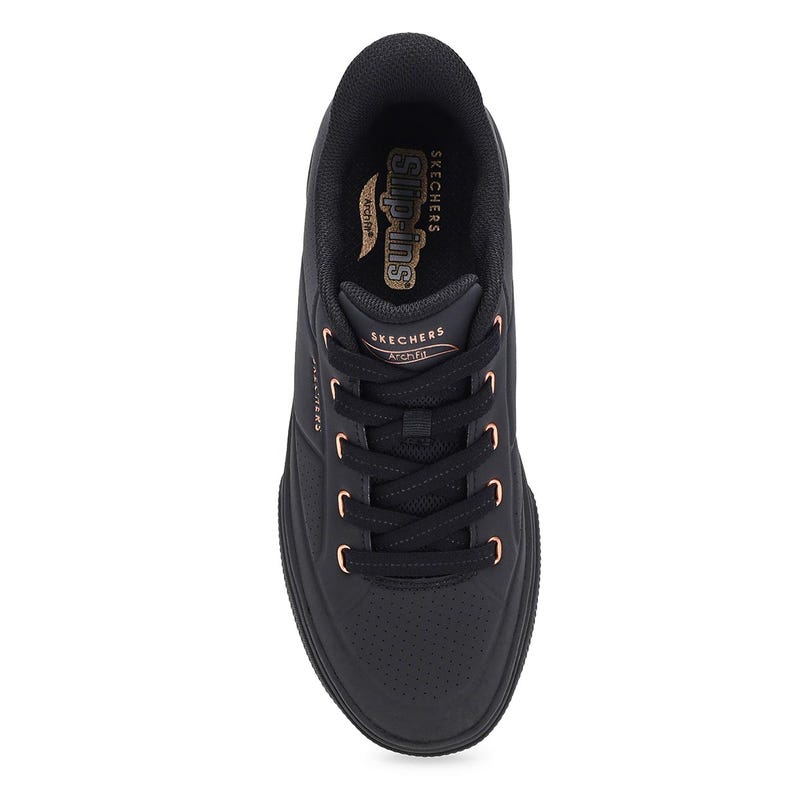 Espadrille femme Arch Fit Arcade Synchronize à enfiler - Noir/Noir