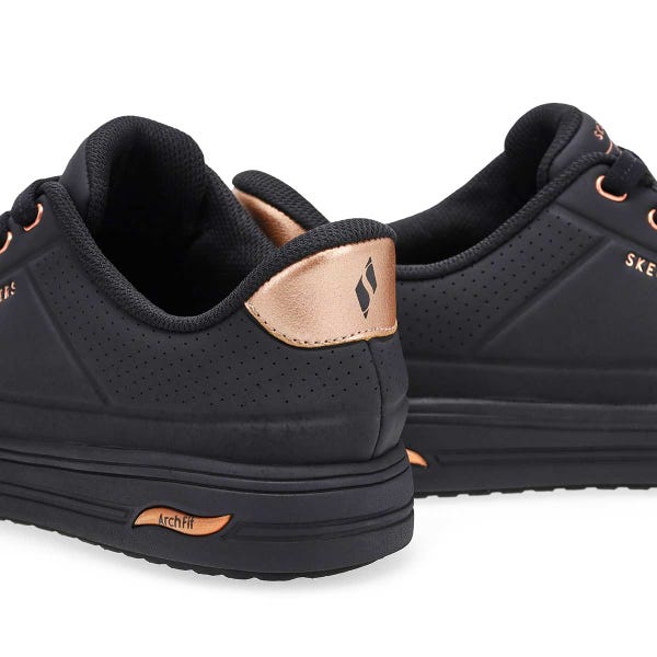 Espadrille femme Arch Fit Arcade Synchronize à enfiler - Noir/Noir