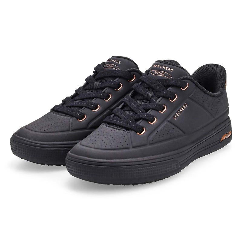 Espadrille femme Arch Fit Arcade Synchronize à enfiler - Noir/Noir