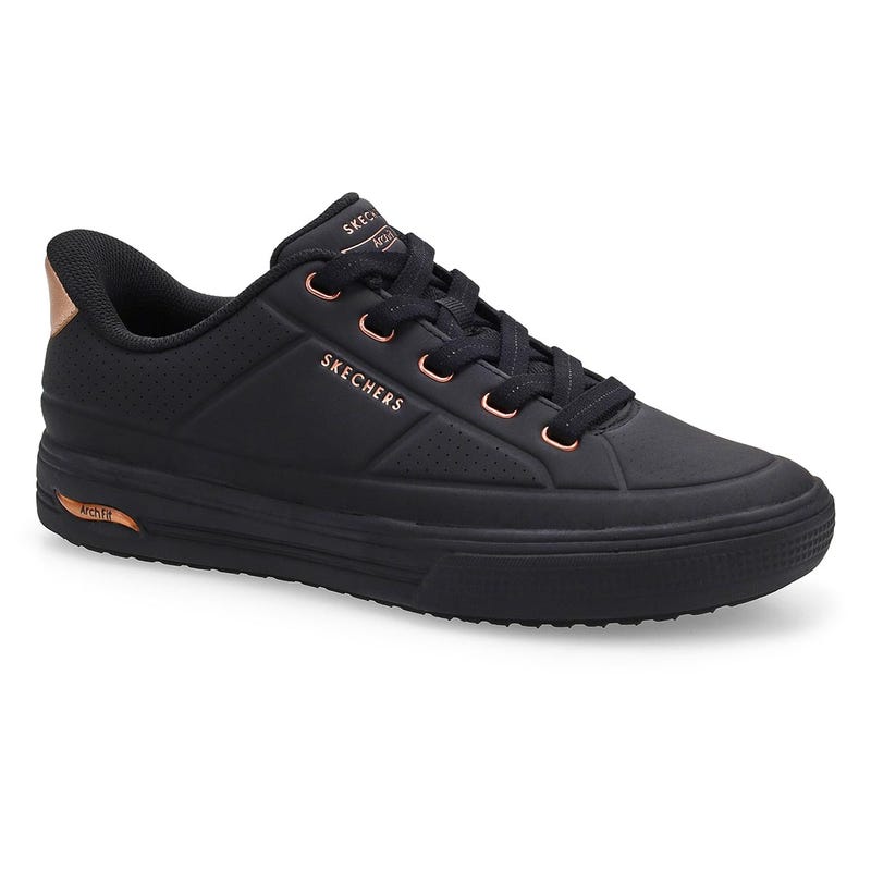 Espadrille femme Arch Fit Arcade Synchronize à enfiler - Noir/Noir