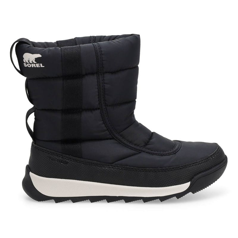Botte imperméable WHITNEY II PUFFY MID, noir, filles