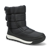 Girls' Whitney II Puffy Mid Waterproof Boot -Black