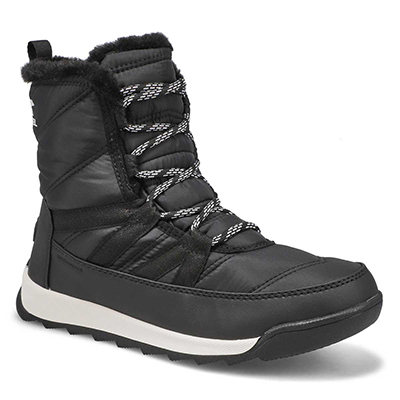 Lds Whitney II Short Waterproof Winter Boot - Black