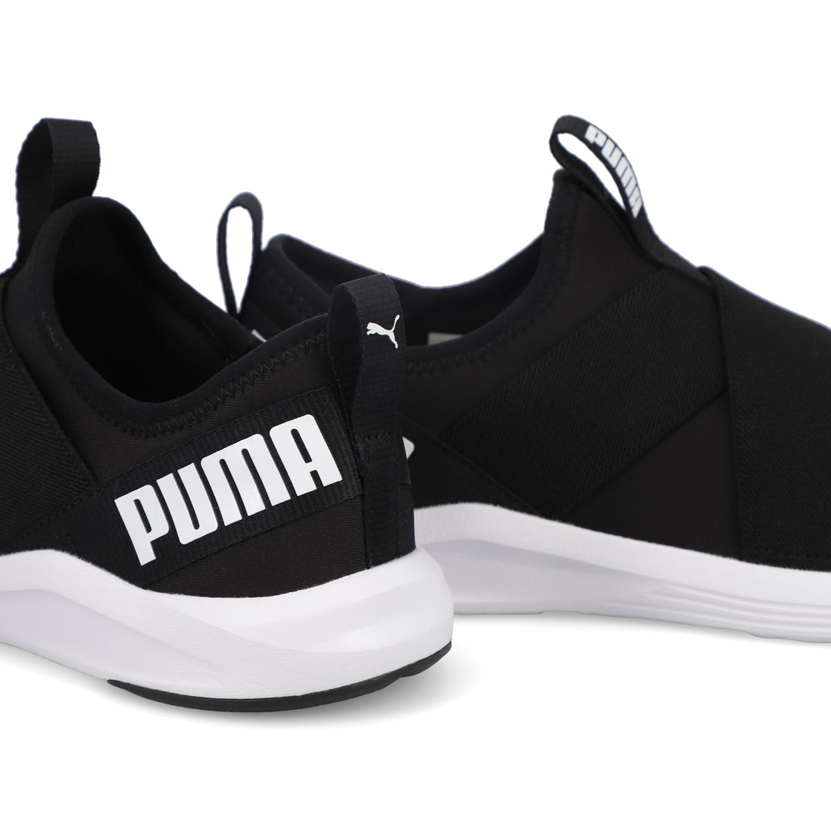 Puma Women's Prowl Slip On Sneaker Black/Bl
