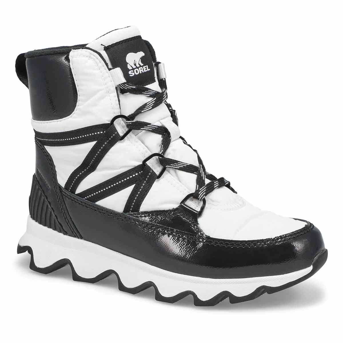 sorel europe exclusive kinetic sport hiker boots in white mono