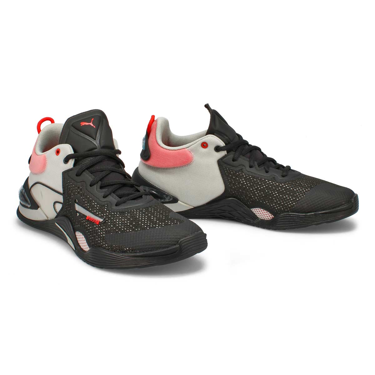 Men's Fuse Sneaker - Black/ Poppy Red /Grey