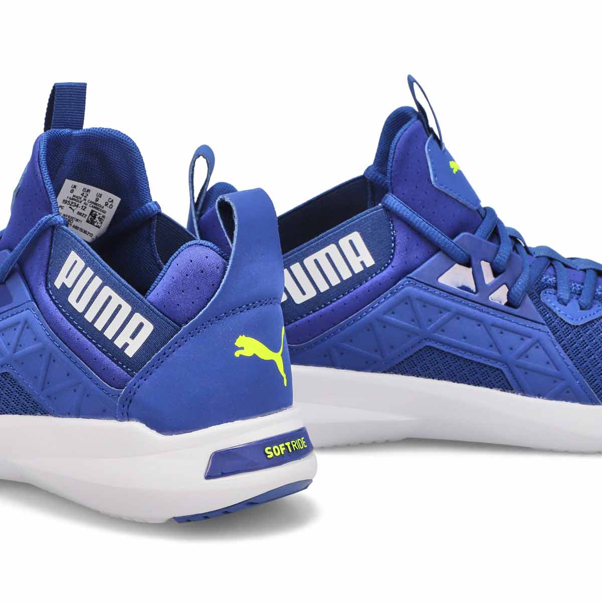 Espadrille SOFTRIDE ENZO NXT, bleu/lime, hommes