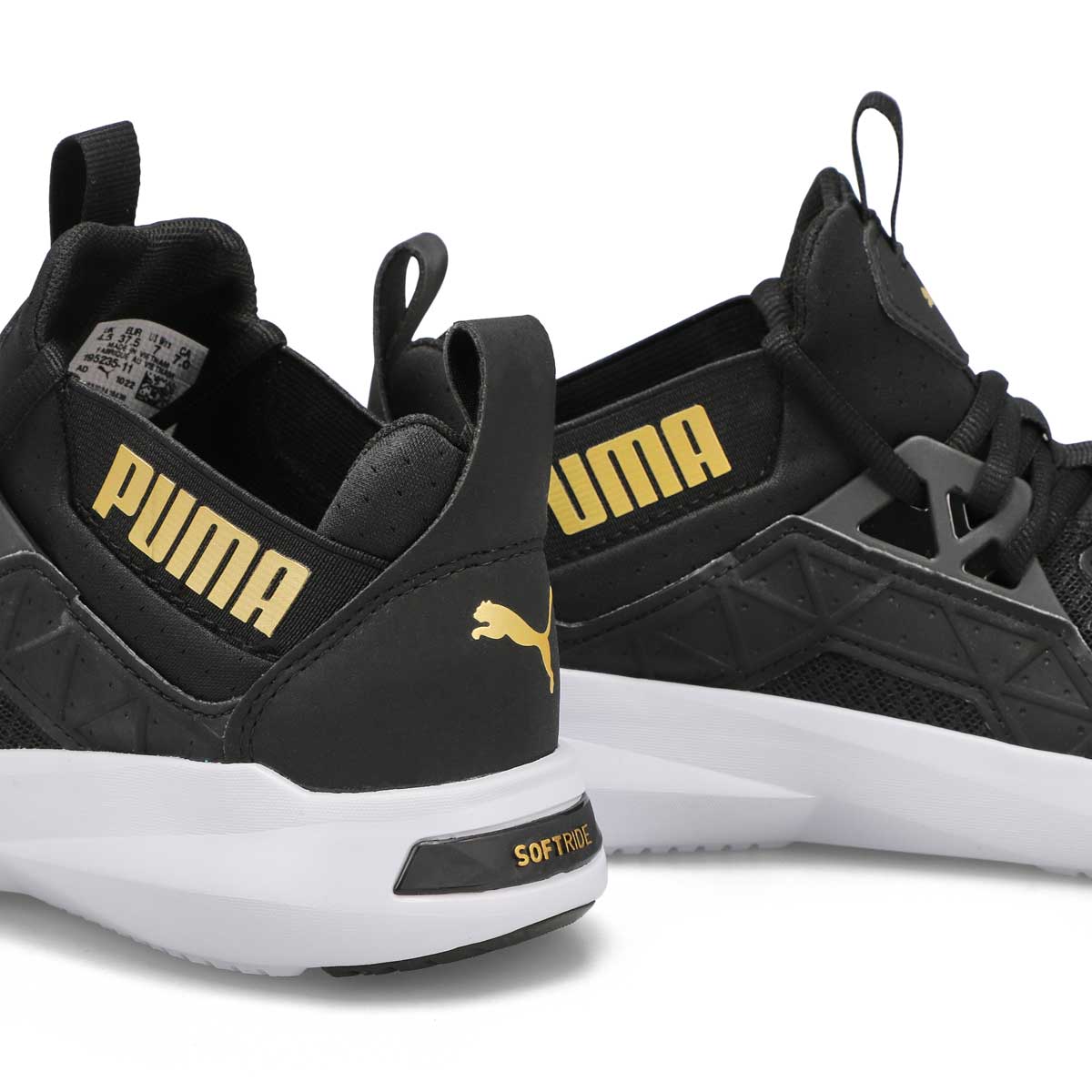 Basket SOFTRIDE ENZO NXT noir or femmes