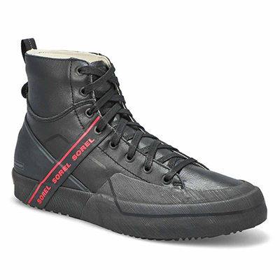 Mns Grit Waterproof Sneaker - Black