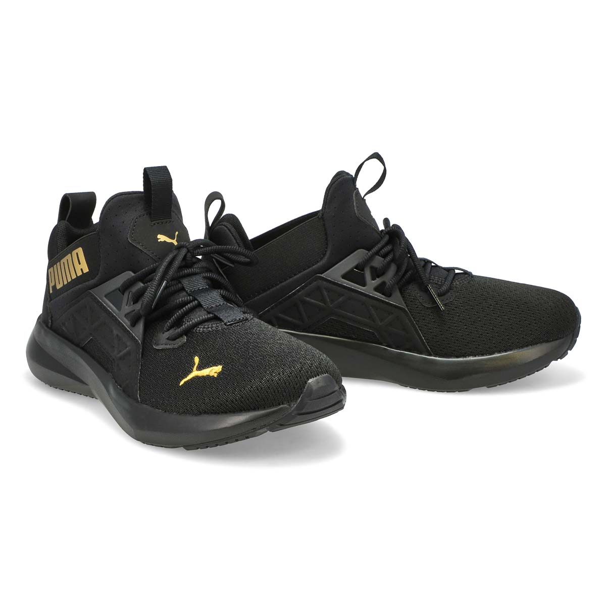 Women's Softride Enzo NXT Shine Sneaker - Black/Gold