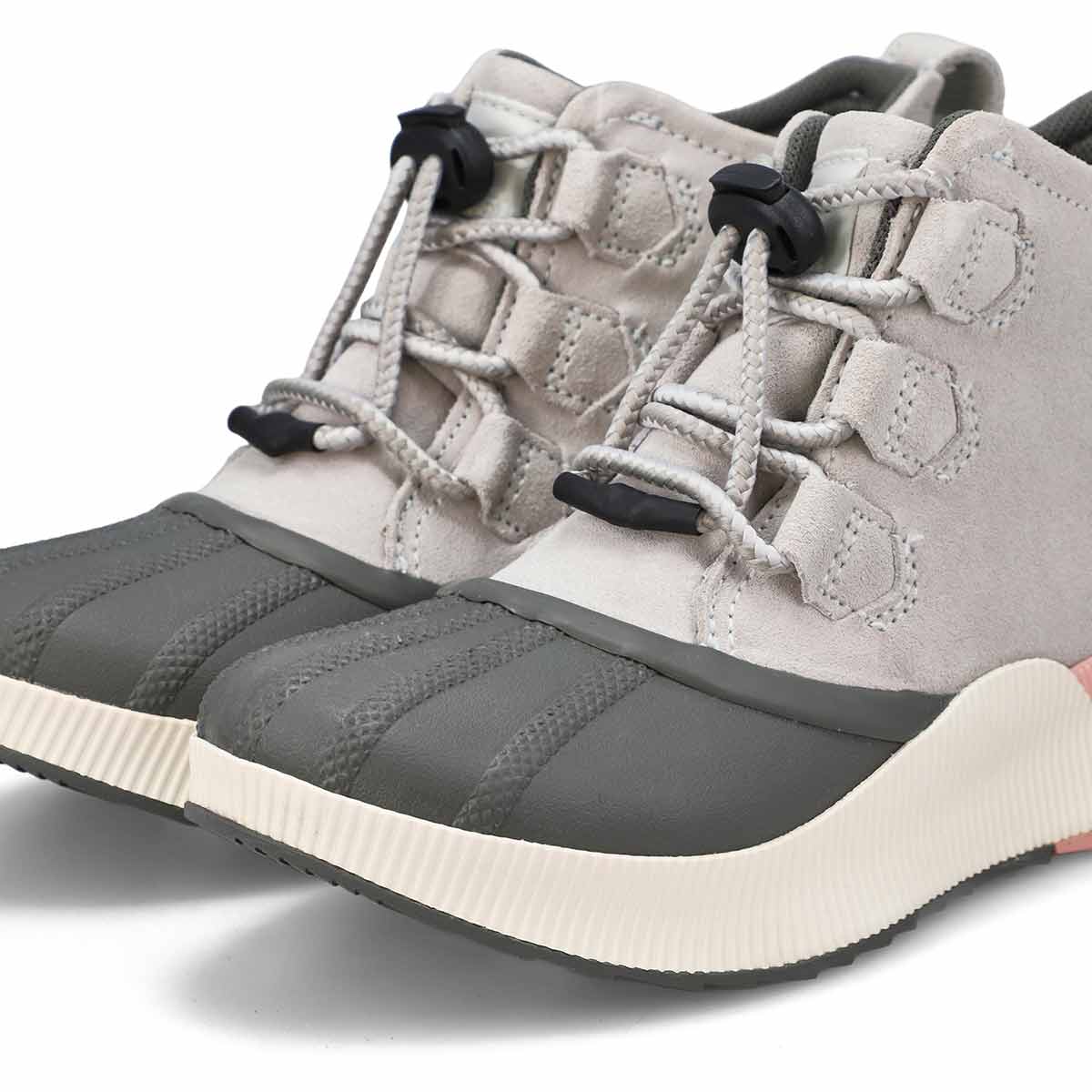 Girl's Out N About Classic Boot - Moonstone/Pink