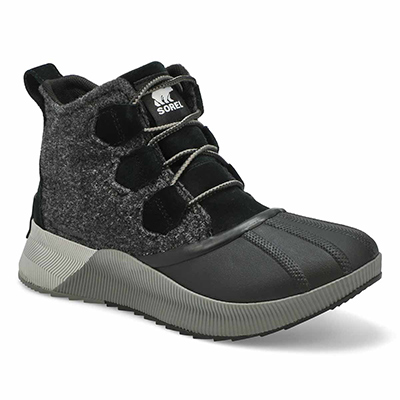 Lds Out 'N About III Waterroof Boot - Black/Grey