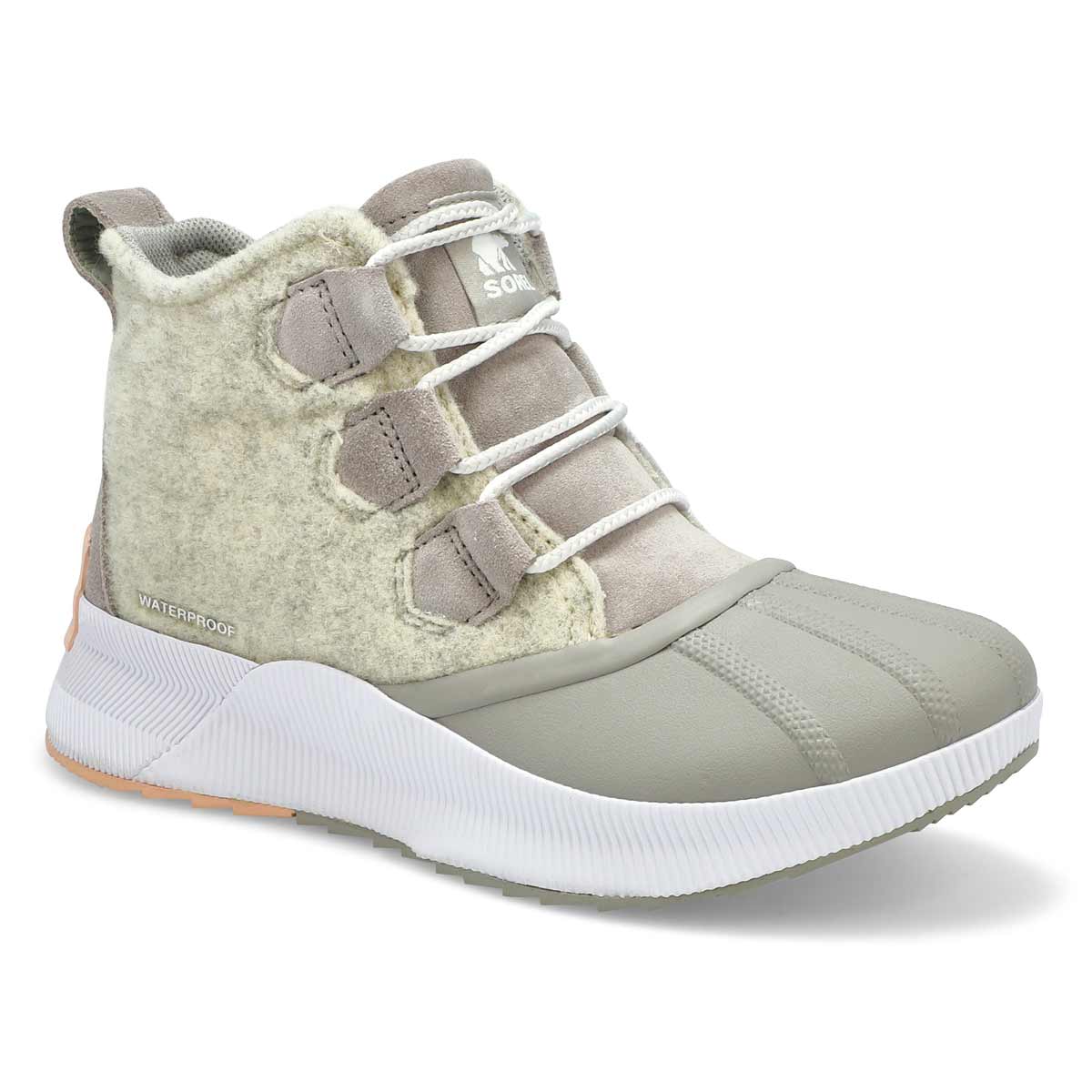 sorel women's out n about plus camouflage waterproof winter boots