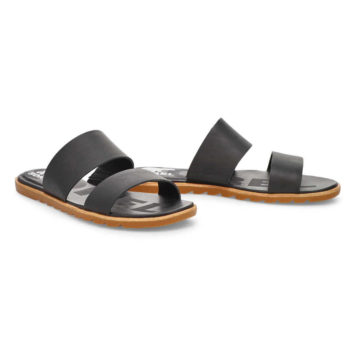 sorel gemma leather slide