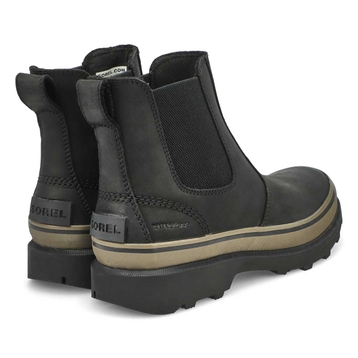 Men's Caribou Chelsea Waterproof Boot - Black