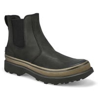 Men's Caribou Chelsea Waterproof Boot - Black