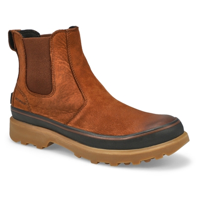 Mns Caribou Chelsea Wtpf Boot- Carafe