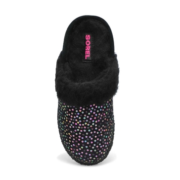 Pantoufle Nakiska Slide II, noir, fille