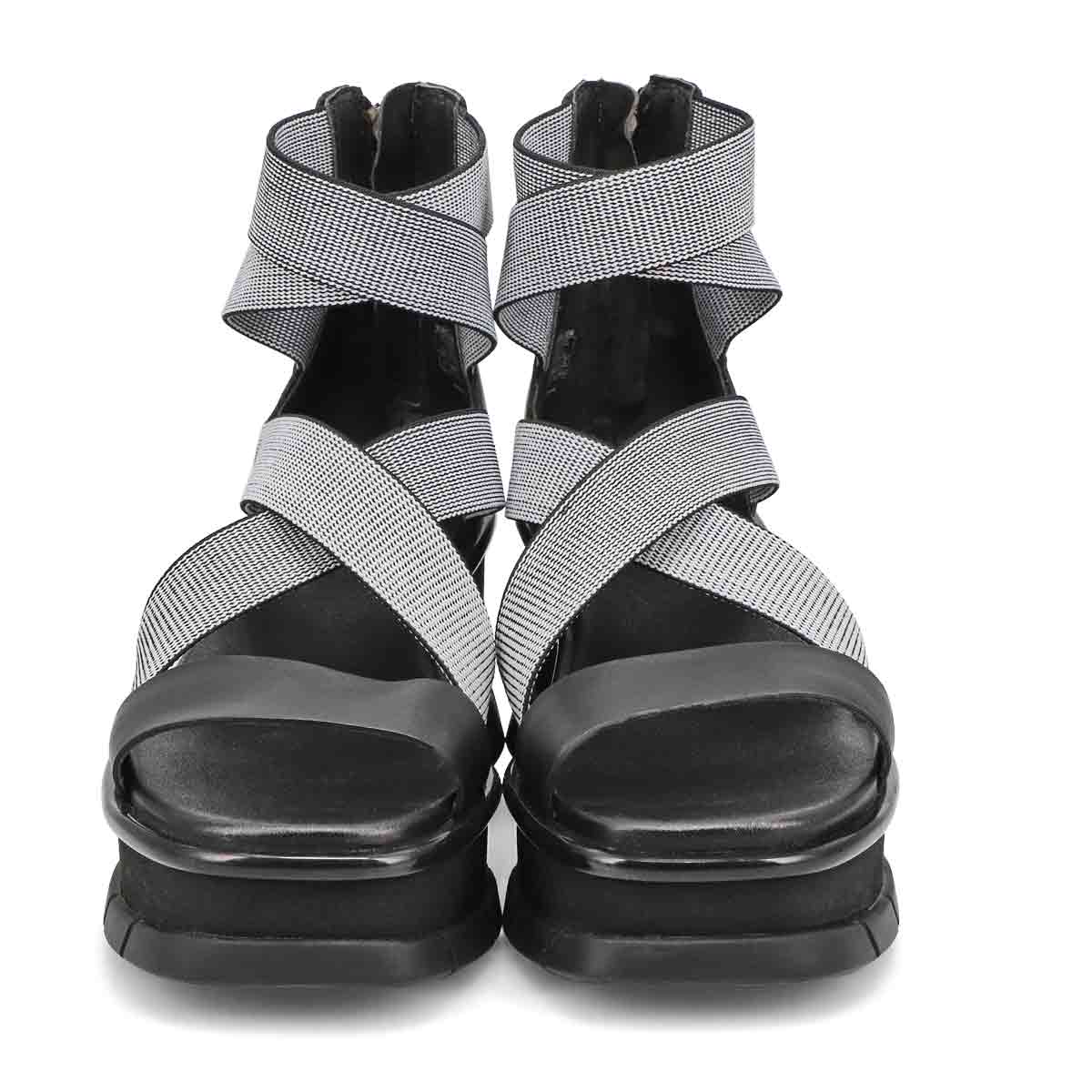 Women's Joanie III Wedge Sandal - Black/White