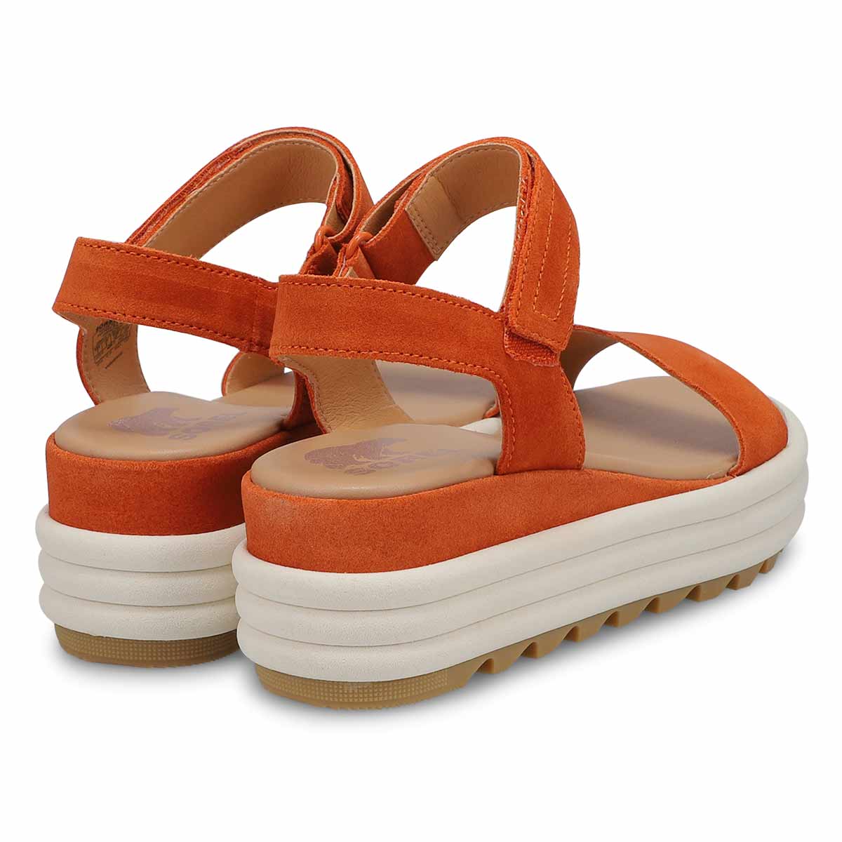 Sandale CAMERON, orange/blanc, femmes