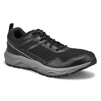 Espad. Plateau, noir/grs, homme - Large