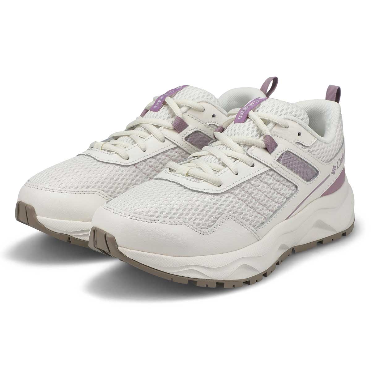 Women's Plateau Wide Sneaker - Snow /Mauve